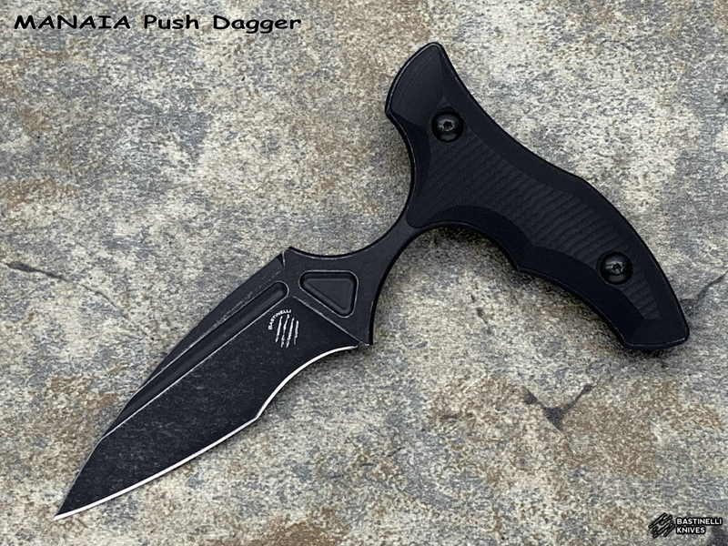 Bastinelli ˹ MANAIA Push Dagger N690Coвĺɫɣʯϴ ɫG10ִֻ̣